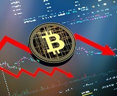 Курс Bitcoin обвалился до июльского уровня 2021 года